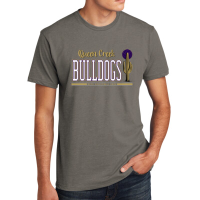 QC Bulldogs Volleyball Cactus Shirt Thumbnail